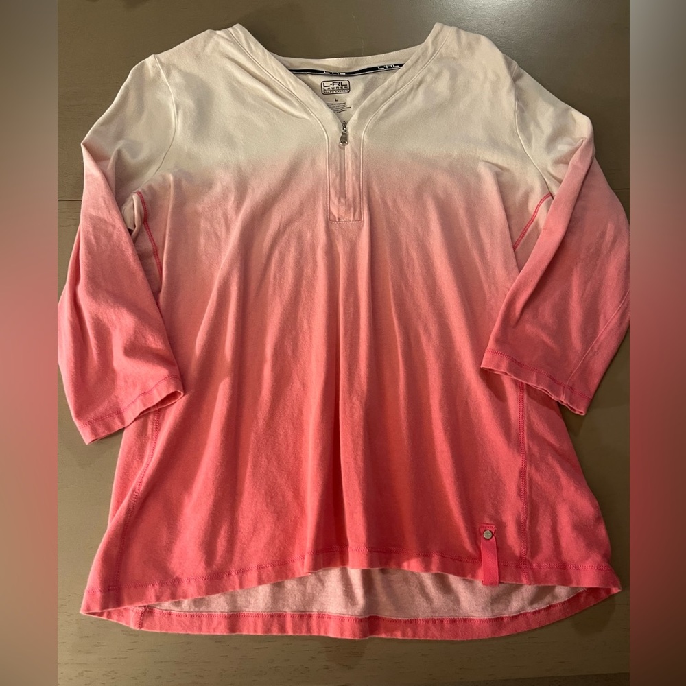 Ralph Lauren 3/4 sleeve top